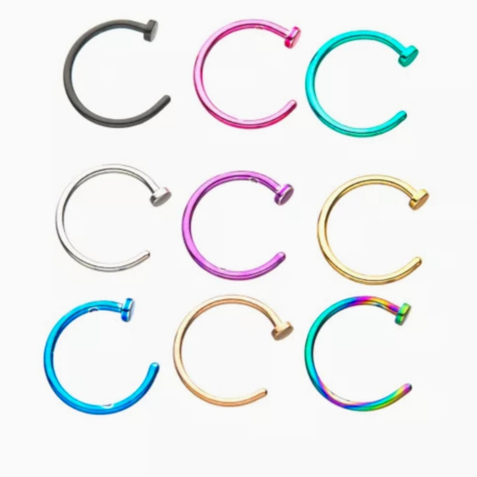 9 Nose Rings